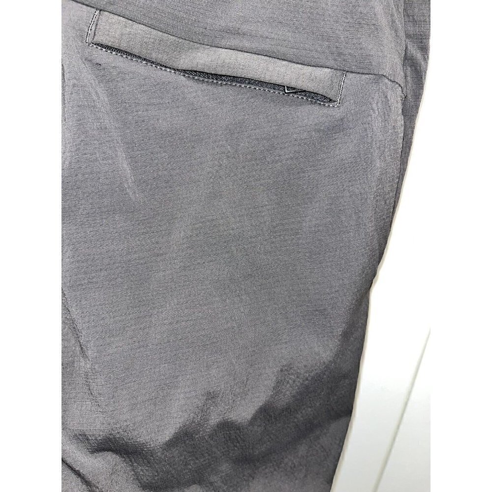 Athleta Pull On Active Pants Jogger Women's 6 Green Lined Straight Leg RN 54023 - Picture 3 of 8